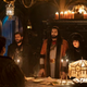 Harvey Guillén, Matt Berry, Kayvan Novak, Natasia Demetriou in What We Do In The Shadows season 3